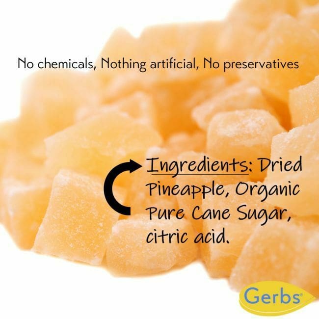Dried Chopped Pineapple Cubes Optimum Health Benefits