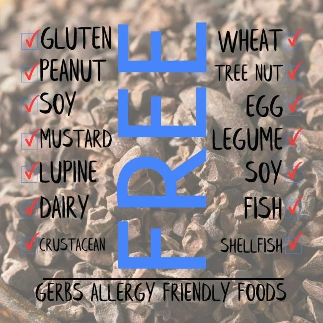 Premium Peruvian Roasted Cacao Nibs, Theobroma cacao, Resealable Bag Preservative free all natural ingredients