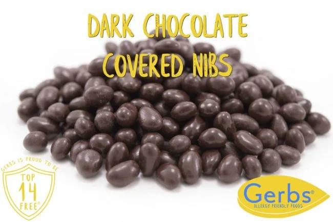 Dark Chocolate Covered Cacao Nibs (55%) Naturally Vegan