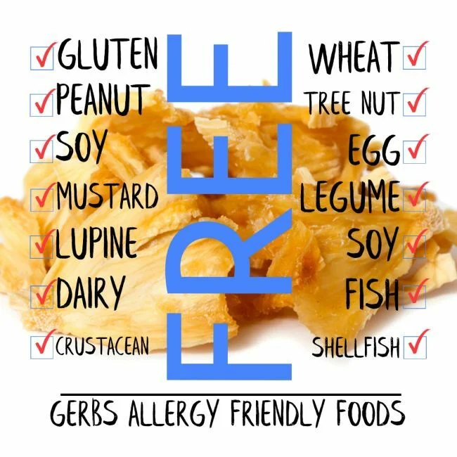 Dried Premium Grade Thailand Pineapple Chunks, No Added Sugar, Resealable Bag Free from Top 14 Food Allergens