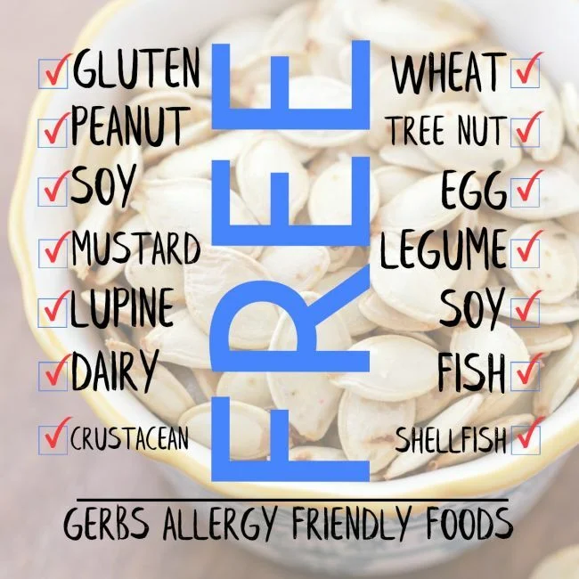 Salt Lovers Roasted Snow White Pumpkin Seeds, In Shell Pepitas, Resealable Bag Free from Top 14 Food Allergens